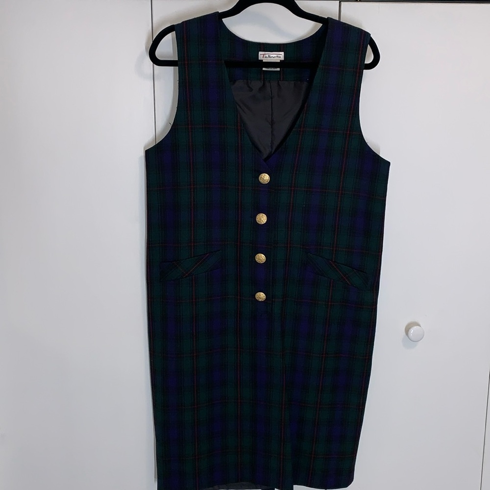 Talbots 100% wall mini dress